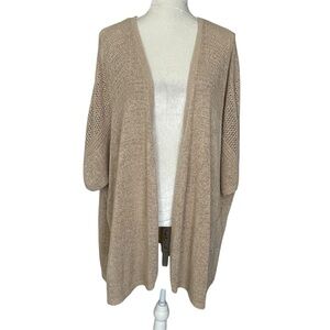 Catherines Open Front Cardigan Kimono Sweater Women’s Plus Size 26/28W